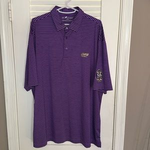 JMU Football 50th season edition polo